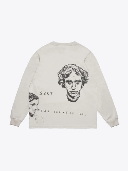 SCRT / Young Love Longsleeve ~IVORY~【Trainspotting】